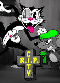 R.I.P. City slot game poster